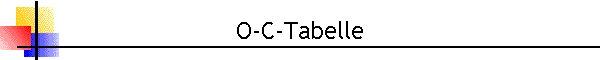 O-C-Tabelle